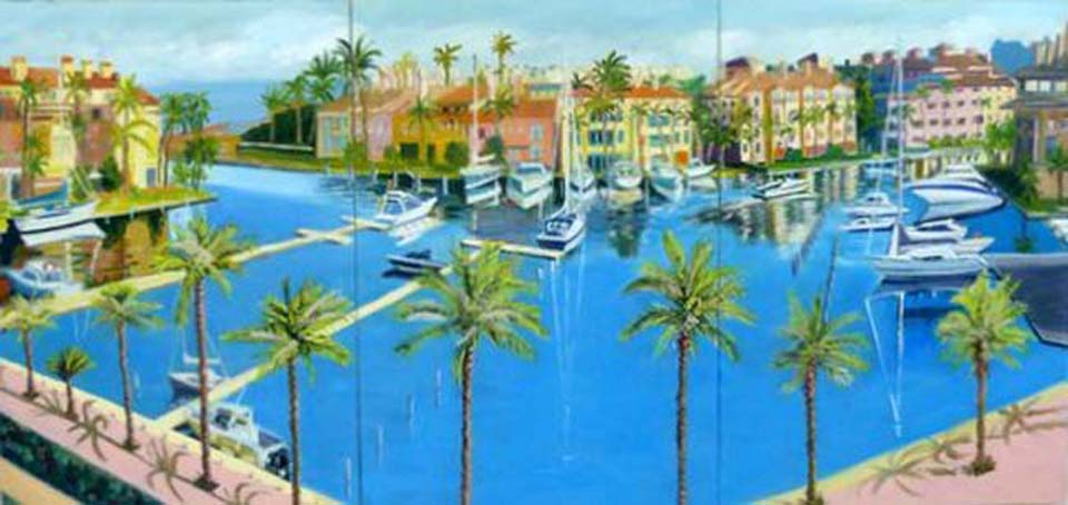 Sotogrande Marina Triptych